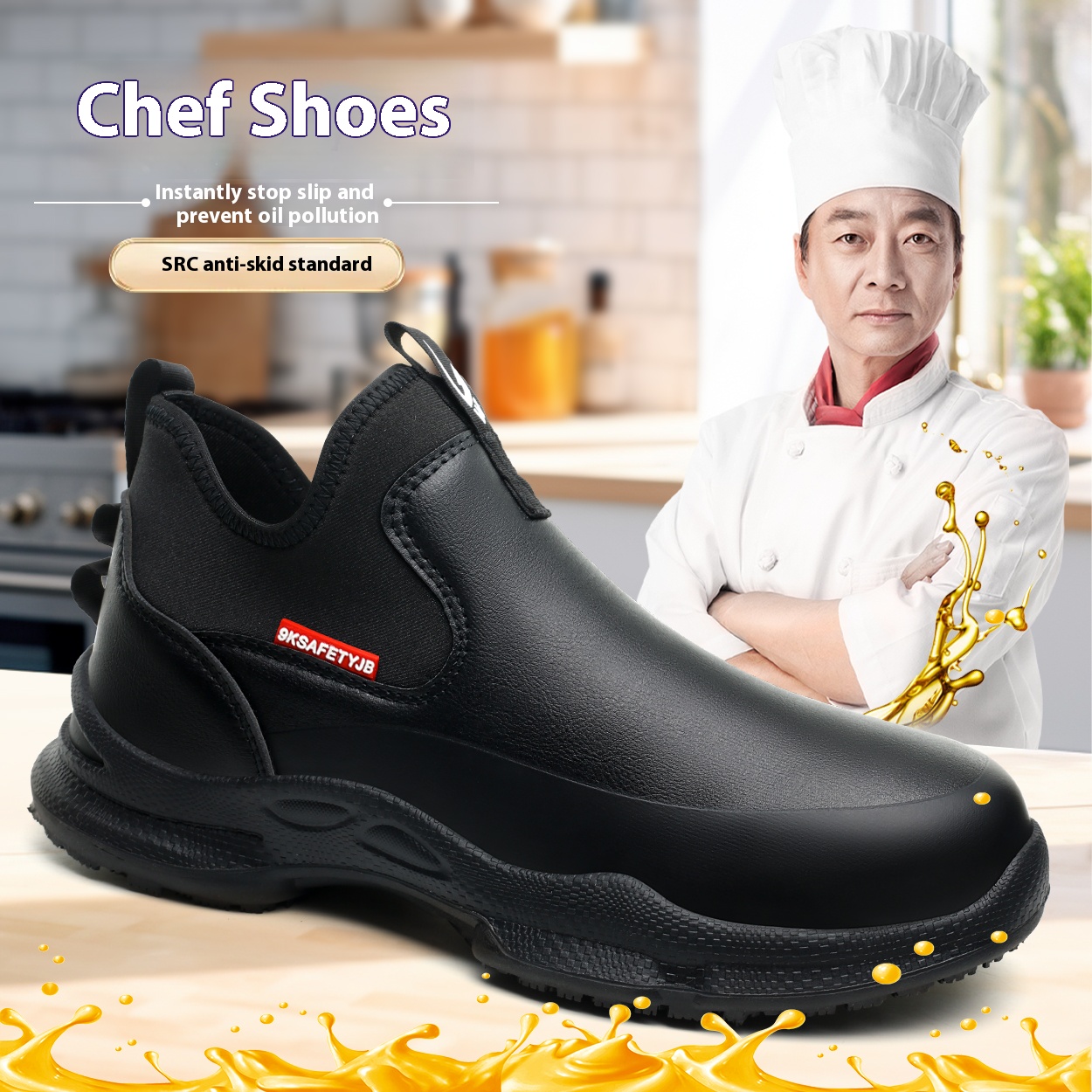 Kitchen Job - Shevalues Herren Eva Clogs Herren Kochschuhe
