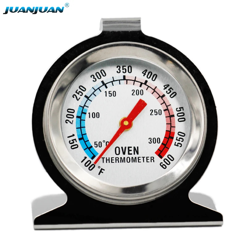 Oven Thermometer Analog - Edelstahl Küche Ofen Thermometer Lebensmittel Grill