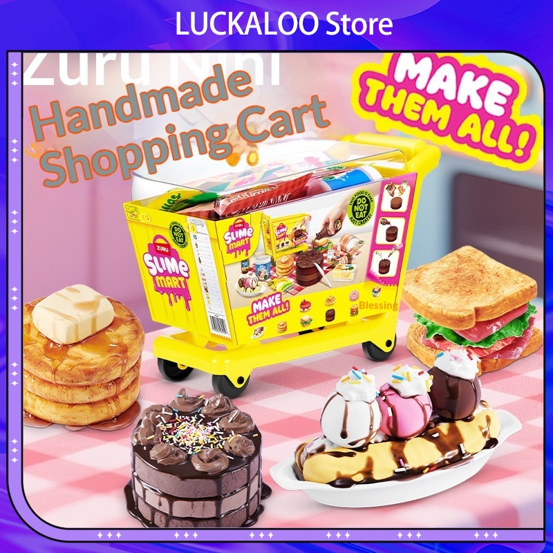 Miniature Baking Kitchen - Zuru Mini Slime Mart Einkaufswagen Überraschungsbox
