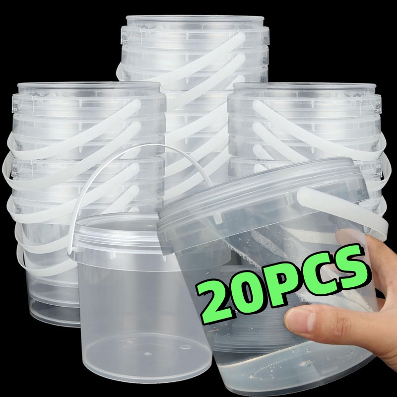 Kitchen Baking Tray Organizer - Runde, versiegelbare Kunststoff-Aufbewahrungsbox für Honig, Marmelade,