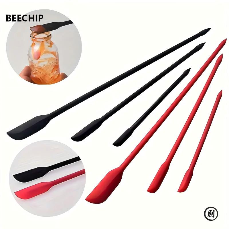 Miniature Baking Kitchen - 3-teiliges Mini-Silikonspatel-Set - Hitzebeständig, Verschiedene Größen