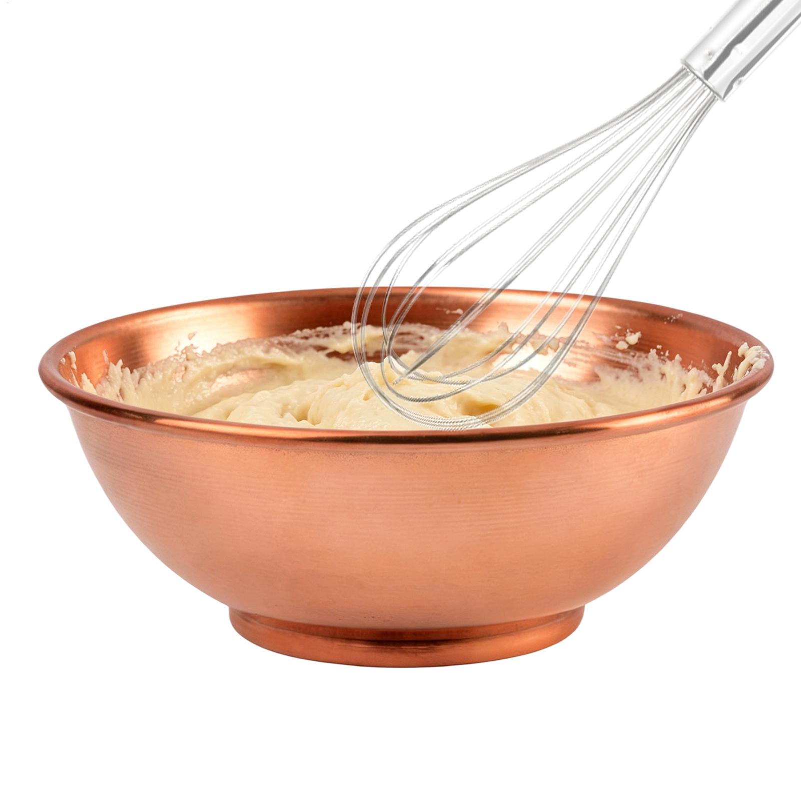 Kitchen Baking Containers - Kupferschüssel, große Aufbewahrungsbehälter, Kupfer-Mischschalen für Salat,