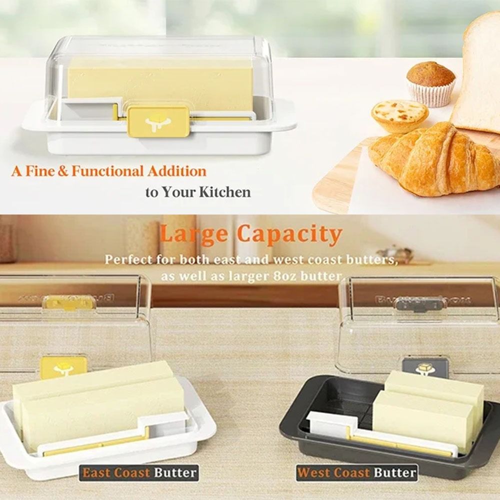 Butter-Aufbewahrungsbox mit Kl – Kitchen Baking Containers Bewertung und Preis