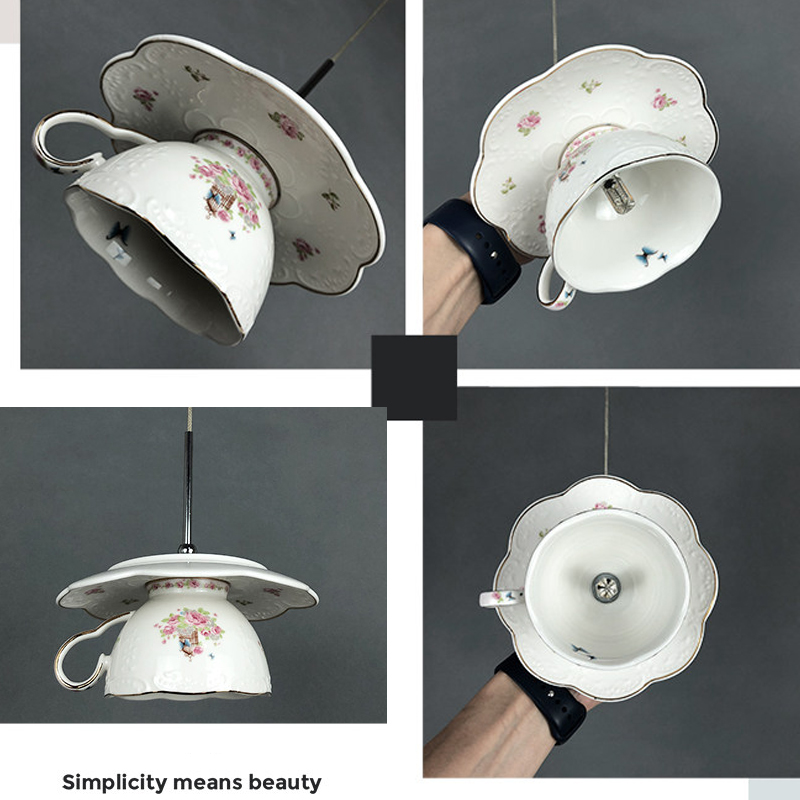 Blumen-Kaffeetassen-Pendelleuc – Kitchen Job Bewertung und Preis
