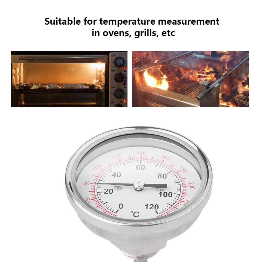 Edelstahl-Ofenthermometer Silb – Oven Thermometer Analog Bewertung und Preis