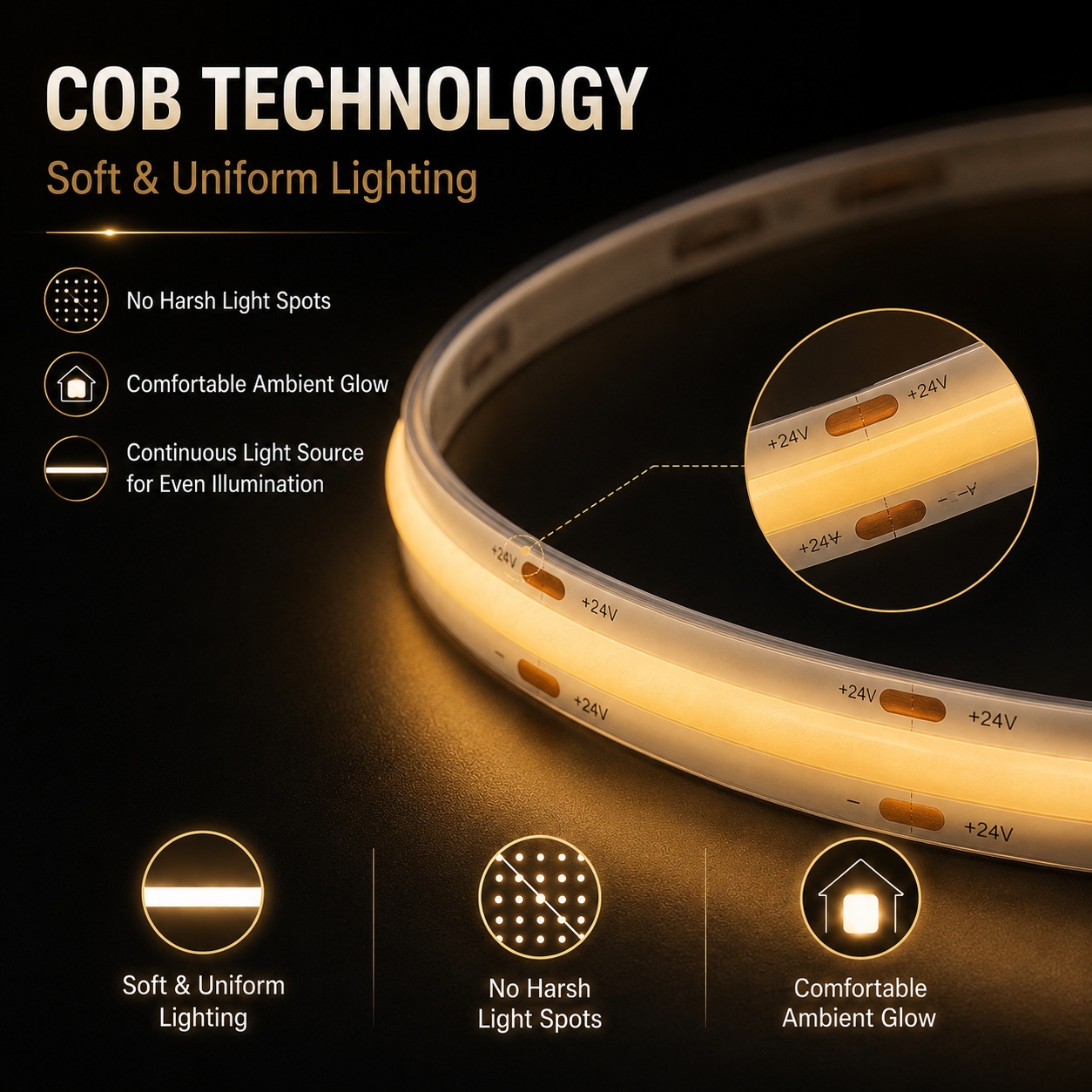 COB-LED-Lichtstreifen mit Gest – Kitchen Baking Cabinet Bewertung und Preis