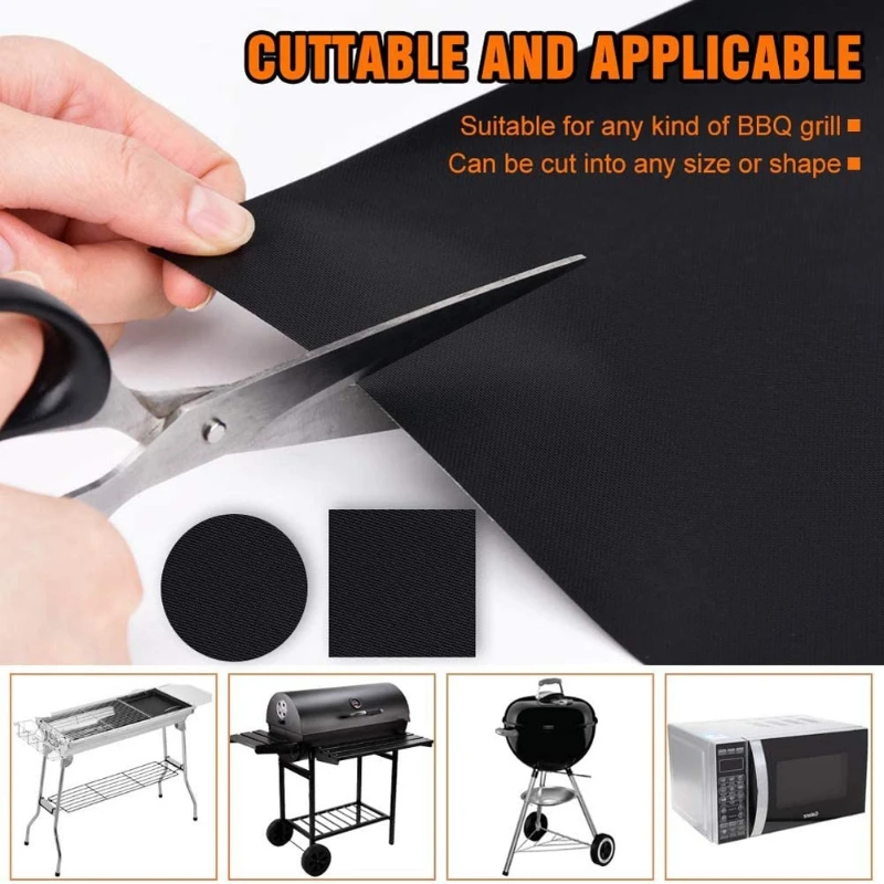 5Pcs Boxed 33X40X0,2mm BBQ Gri – Super Kitchen Baking Mat Bewertung und Preis