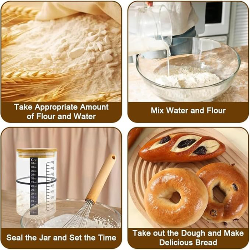 Sauerteig Starter Jar Kit Saue – Kitchen Baking Containers Bewertung und Preis