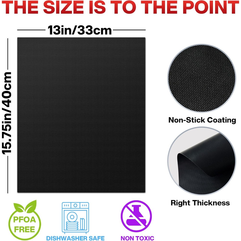 2/4/6/8PCS BBQ Grill Matte Nic – Super Kitchen Baking Mat Bewertung und Preis