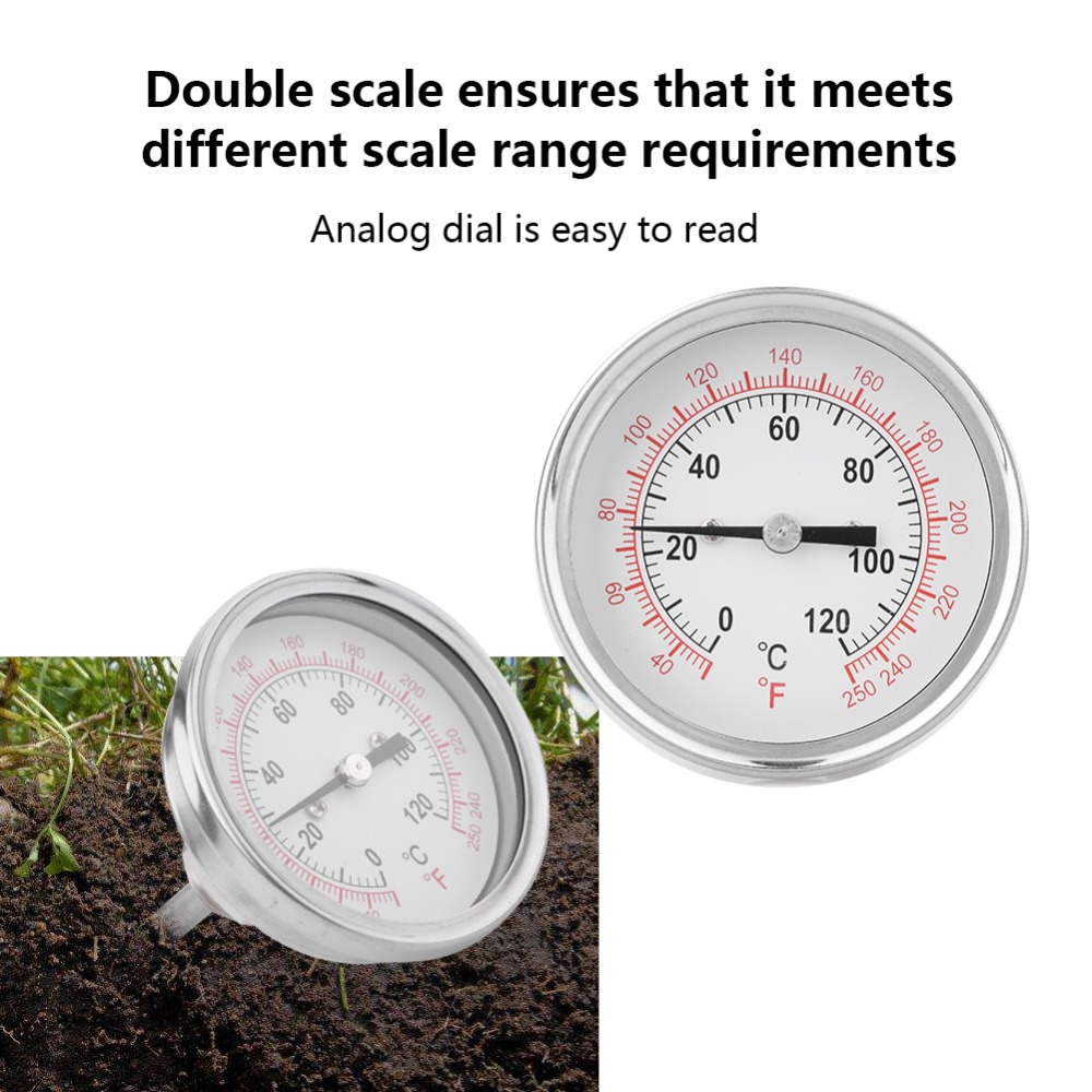 Edelstahl-Ofenthermometer Silb – Oven Thermometer Analog Bewertung und Preis