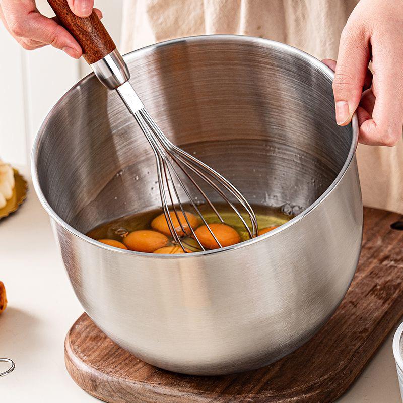 1 Stück Edelstahl-Rührschüssel – Kitchen Baking Containers Bewertung und Preis