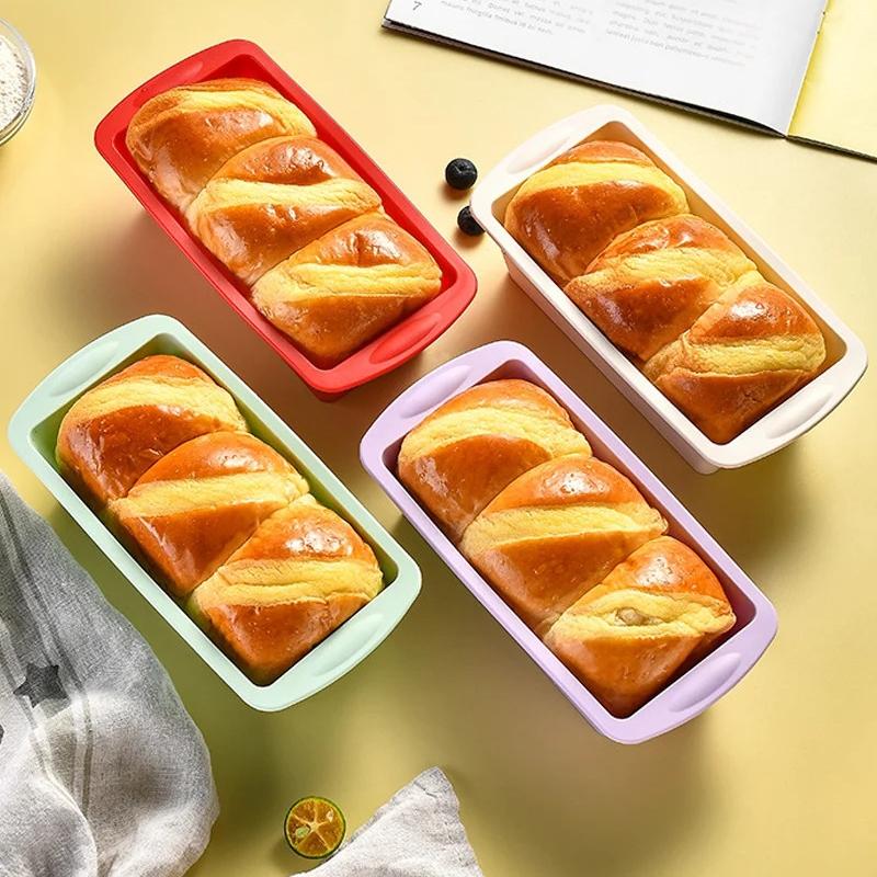 1/4 Stück Rechteckige Silikonf – Kitchen Baking Pan Bewertung und Preis