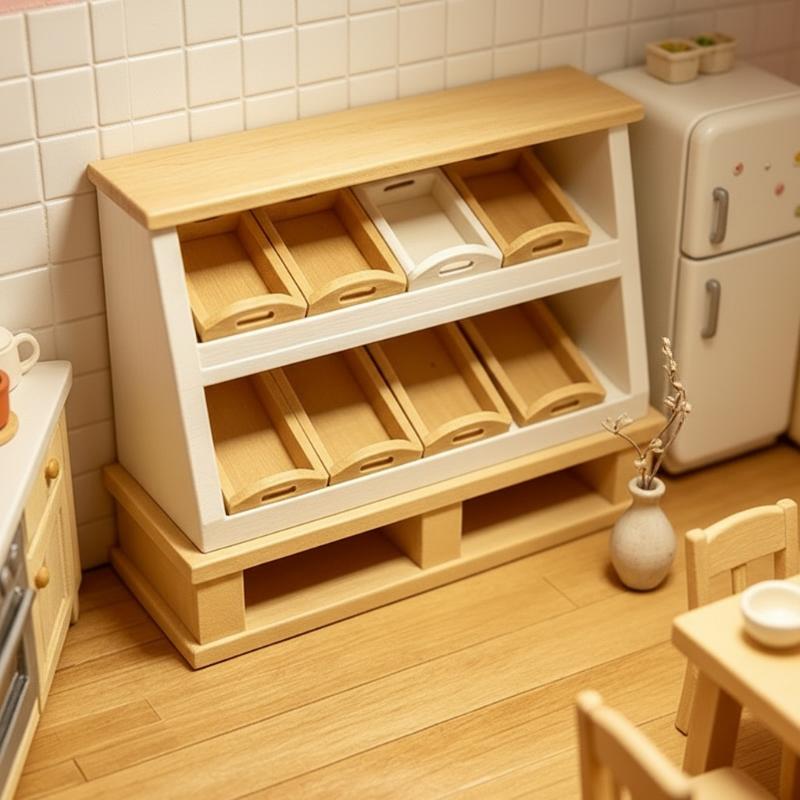 1 Stück 1:12 Puppenhaus-Kuchen – Kitchen Baking Cabinet Bewertung und Preis