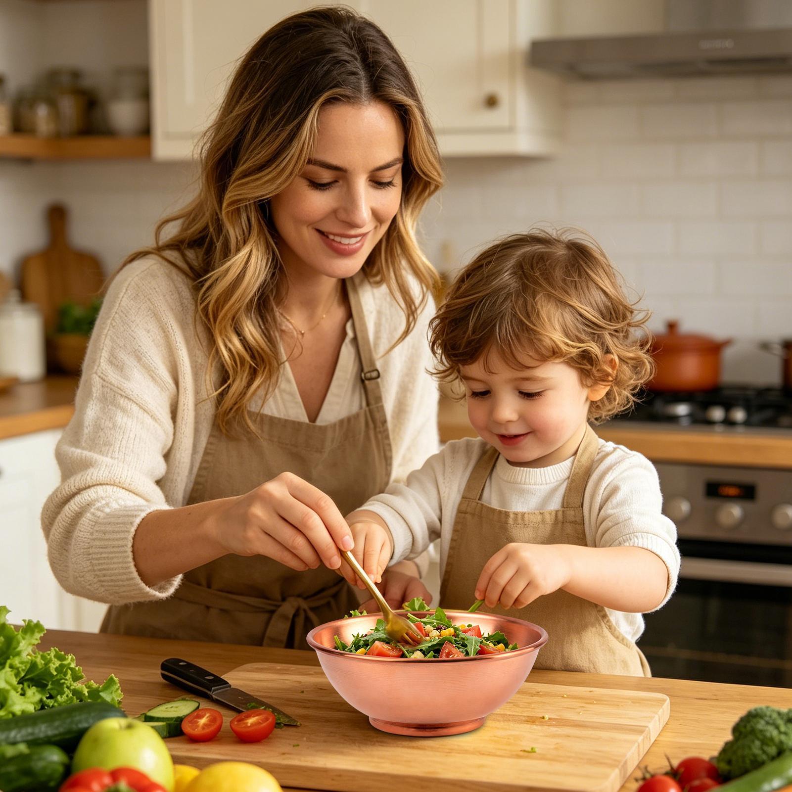 Kupferschüssel, große Aufbewah – Kitchen Baking Containers Bewertung und Preis