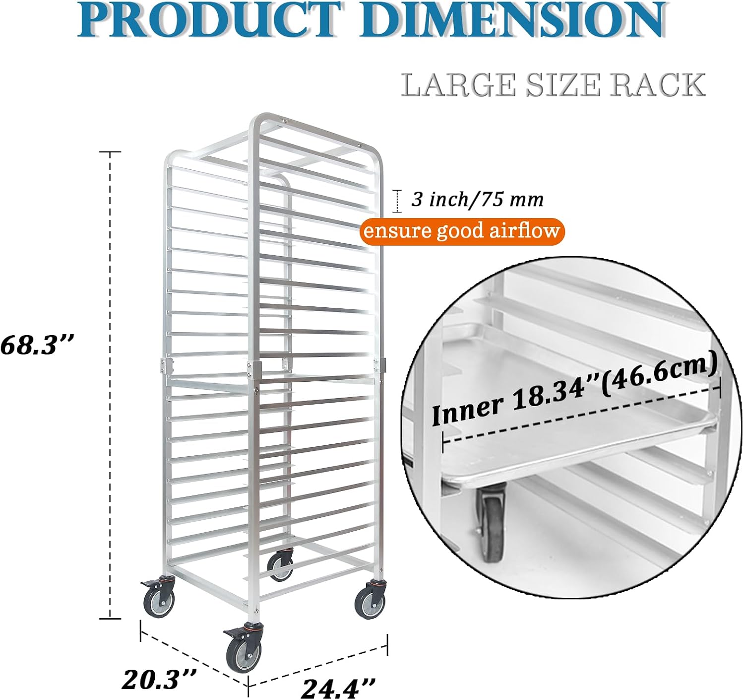 Kommerzieller 20-stufiger Edel – Kitchen Baking Pan Bewertung und Preis